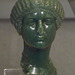 Green Chalcedony Portrait of Julia Drusilla or Julia Livilla in the British Museum, April 2013