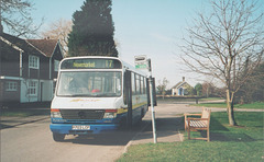 Burtons Coaches P703 LCF at Little Wilbraham - 3 March 2006 (555-35)