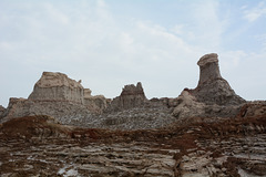 Ethiopia, Danakil Depression, Towers of the Salt Valley