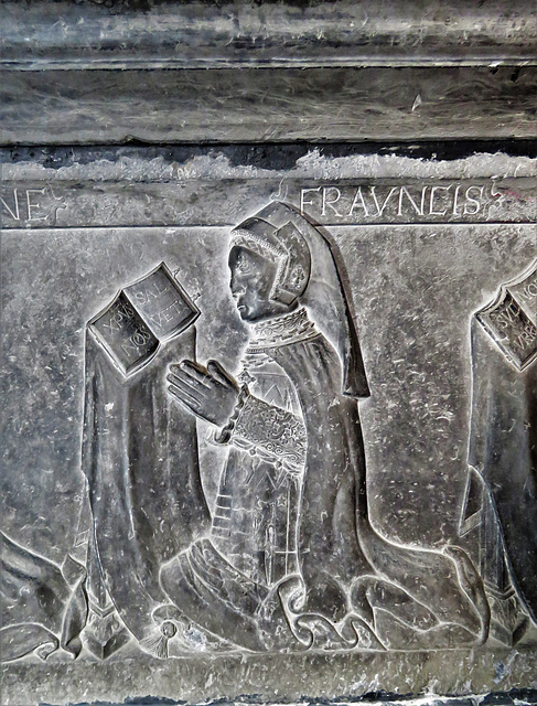 castle hedingham church, essex , c16 tomb of john, 15th earl of oxford +1539