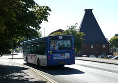 First Eastern Counties 67774 (SN62 AXK) in Ipswich - 8 Jul 2022 (P1120179)