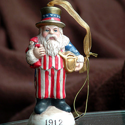 Uncle Sam Christmas Ornament
