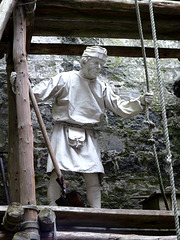 Effigy of a Stonemason in Castle Rushen