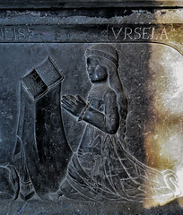 castle hedingham church, essex , c16 tomb of john, 15th earl of oxford +1539