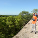 Guatemala, On the Top of the Temple IV in Tikal