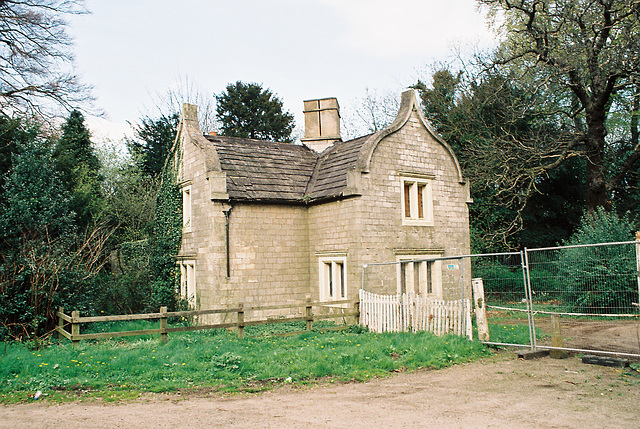 Derelict Lodge to Park Hall, Firbeck, South Yorkshire