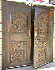 Divinities on the doors
