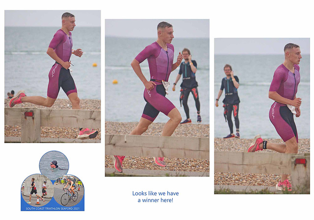 SC Triathlon 2021 - Looks like a winner - Seaford - 21 8 2021