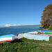 North Macedonia, Boats on the Shore of Lake Ohrid