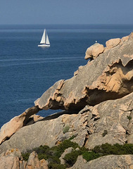Along the granite coast. Along the granite coast.