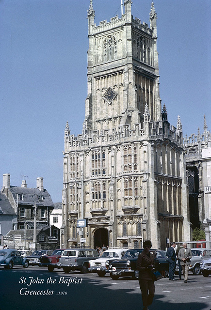 Church of St John the Baptist, Cirencester c1970