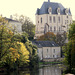 Le Château Raoul à Châteauroux vu de la rue des ponts.