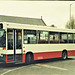 Rossendale Transport 104 (H104 CHG) in Rochdale – 15 Apr 1995 (260-01)