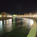 IT - Pisa - Arno am Abend