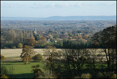 Wheatley from Shotover Hill