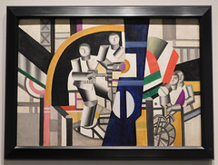 The Builders by Leger in the Metropolitan Museum of Art, January 2019