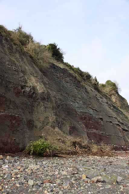 Cliff erosion