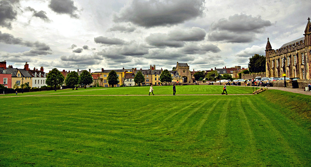 The Cathedral Green ~ Wells.