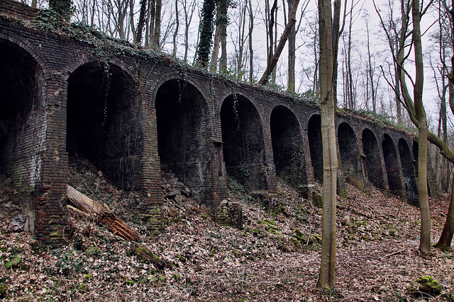 Ruine der ehemaligen Kokerei Neu-Iserlohn (Bochum-Langendreer) / 11.02.2023