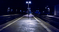 121202 Morges gare nuit