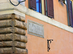 Piazza di Trevi in Rom