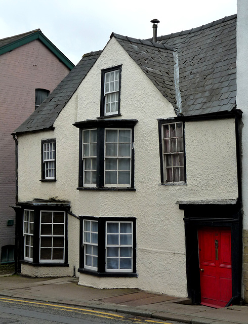 Kington- Bay Windows and a Red Door