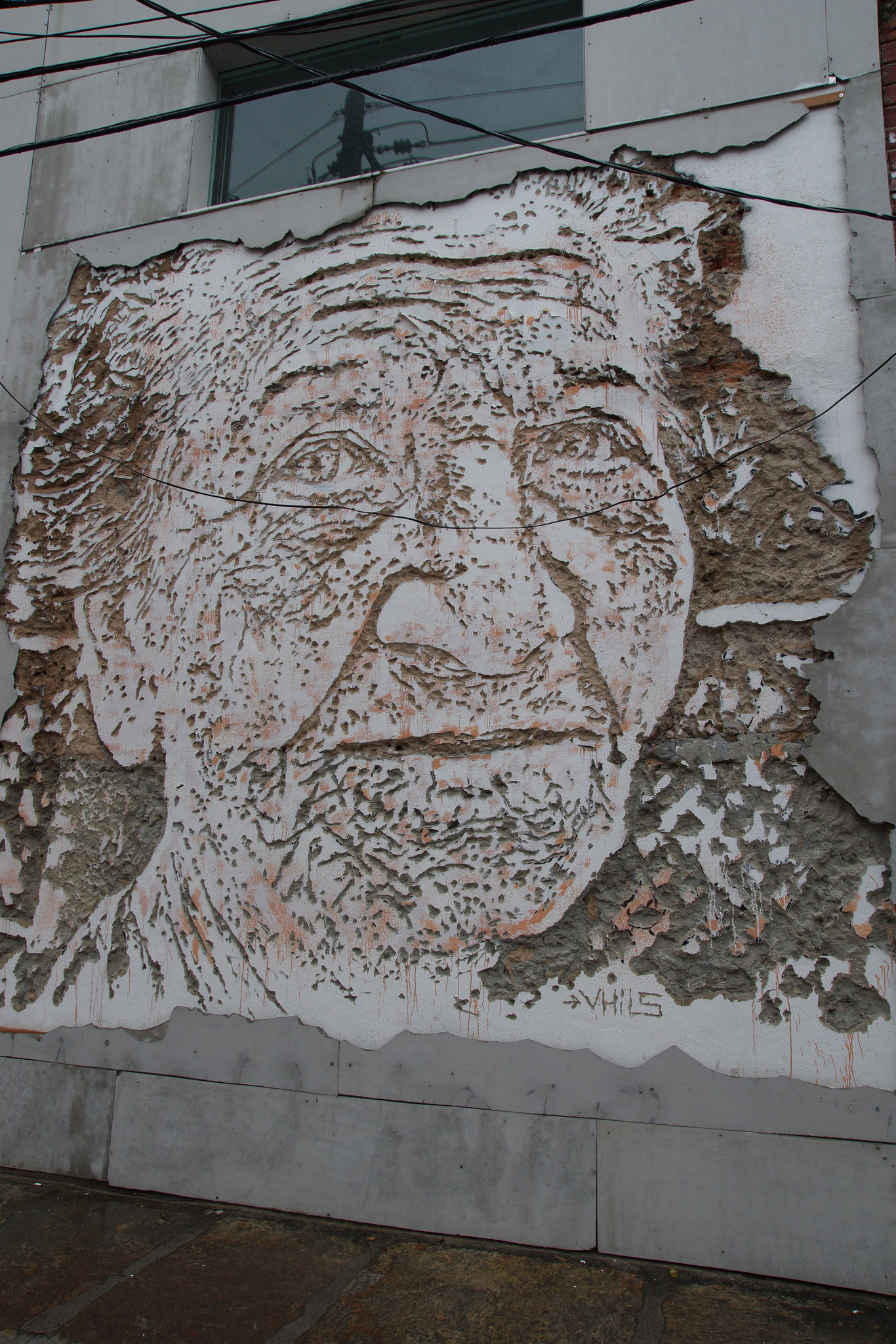 Vhils / Alexandre Farto in Rio De Janeiro