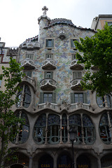 Barcelona, Facade of Casa Batlló