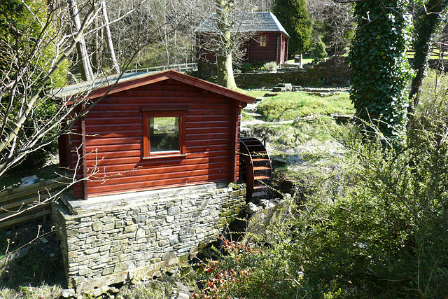 Water Wheel On The Sulby River