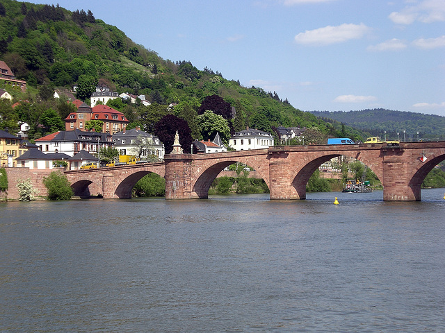 Karl-Theodor Brücke über den Neckar in Heidelberg