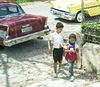 Children, from bus, Hemingway House, Cuba