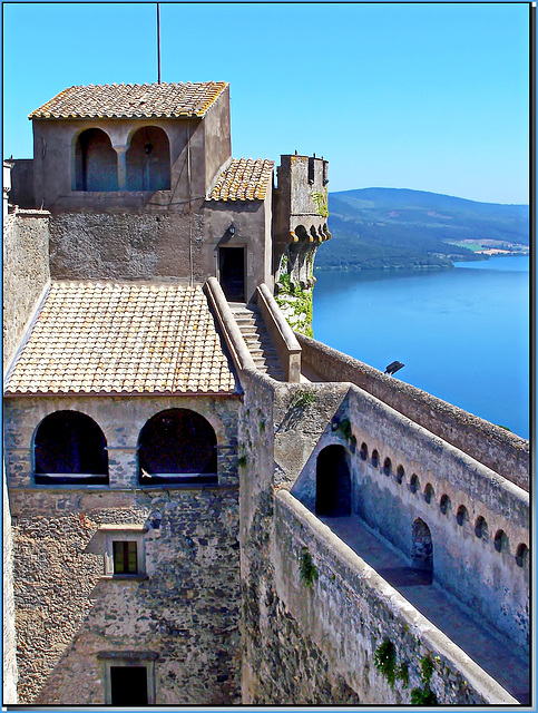 Bracciano : il punto più alto del castello Odescalchi