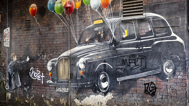 Taxi Mural