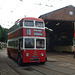 DSCF1070 Preserved Belfast trolleybus 246 (2206 OI) at the EATM, Carlton Colville - 19 Aug 2015