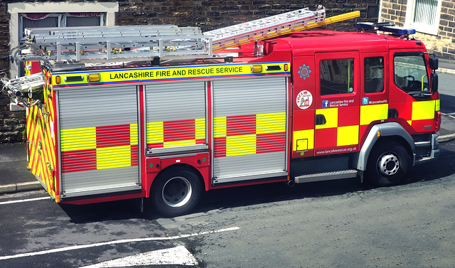 DAF fire engine.