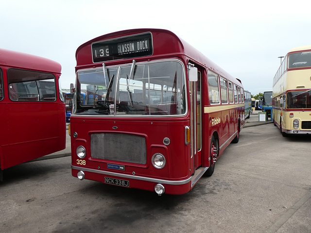 Former Ribble 338 (NCK 338J) at Morecambe - 26 May 2019 (P1020284)