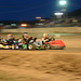 The races last into the night