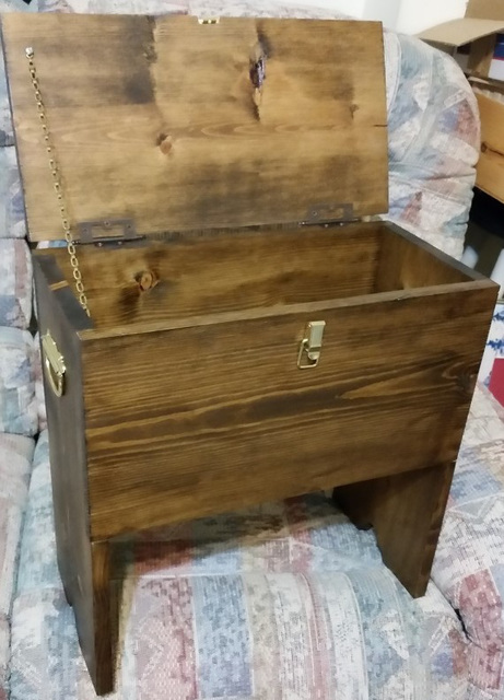 pine bench chest2