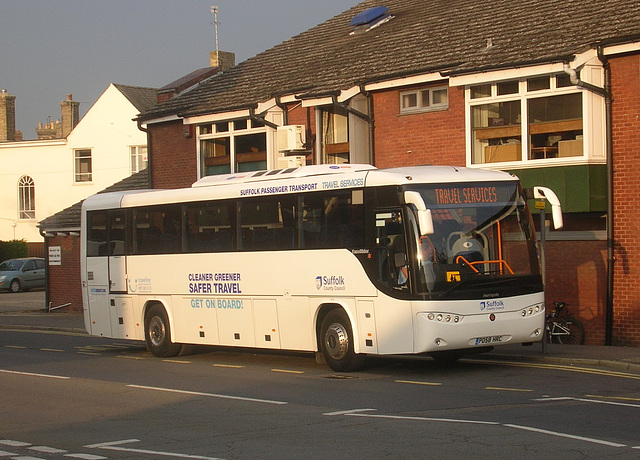 Suffolk County Council Transport Services PO58 HRC in Newmarket - 18 Sep 2008 (DSCN2431)