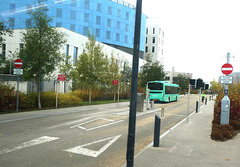 Stagecoach East 21232 (AE12 CJO) on the Biomedical Campus, Cambridge - 14 Nov 2024 (P1200302)