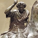 Detail of a Bronze Statuette of Alexander on Bucephalus in the Metropolitan Museum of Art, June 2016