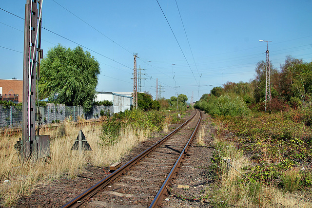Rheinische Bahnstrecke, Bahnhofsgelände Speldorf (Mülheim) / 19.08.2018