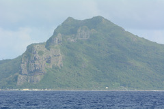 Polynésie Française, Approach the Maupiti Atoll