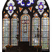 Otford, St Bartholomew, East window 1845 with 17th c panels