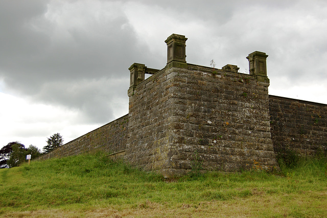 Terraced Garden Site of  Osmaston Manor, Derbyshire