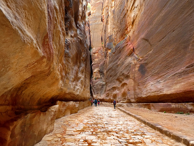 Siq di Petra