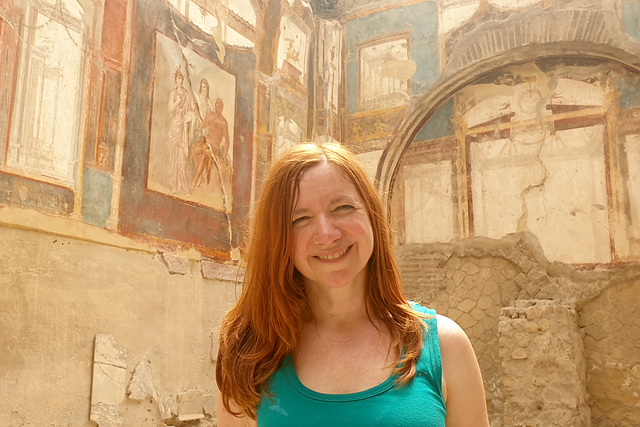 In the College of the Augustales, Herculaneum