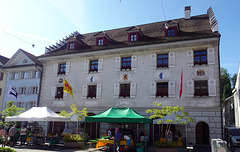 Gebäude in der Willisauer Altstadt