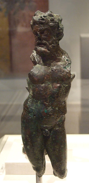 Bronze Statuette of a God, Possibly Poseidon in the Metropolitan Museum of Art, May 2011