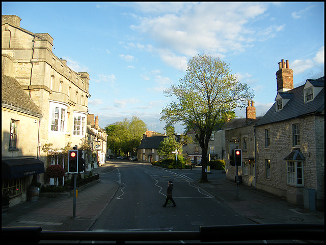 April evening in Woodstock